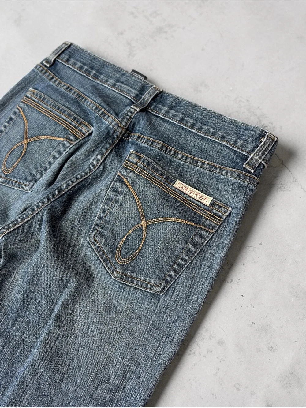 Calvin Klein Women's lowrise Y2K Jeans